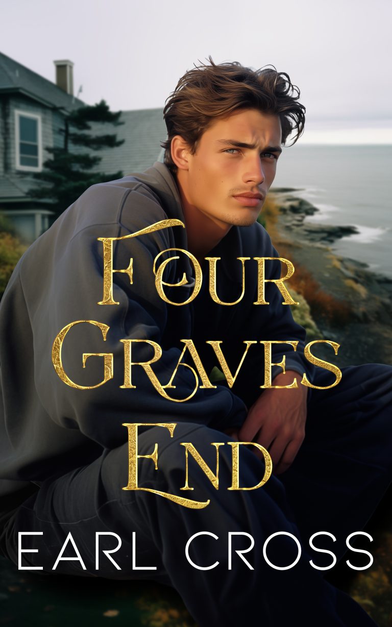 Book cover for Four Graves End by Earl Cross
