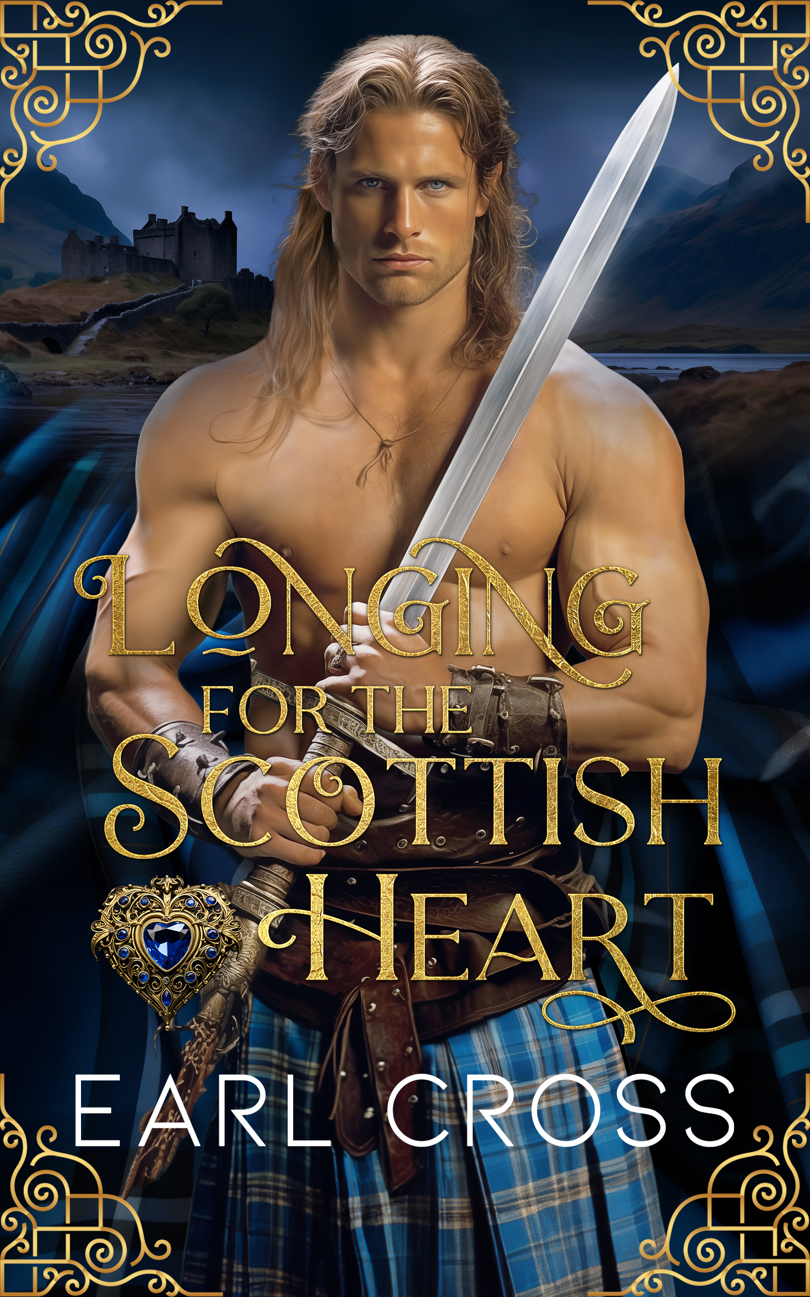 Book cover for Longing For The Scottish Heart by Earl Cross