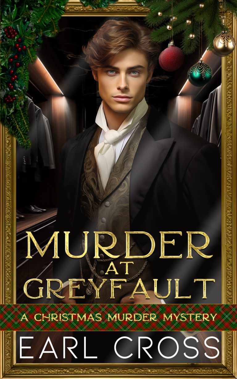 Book cover for Murder At Greyvault by Earl Cross
