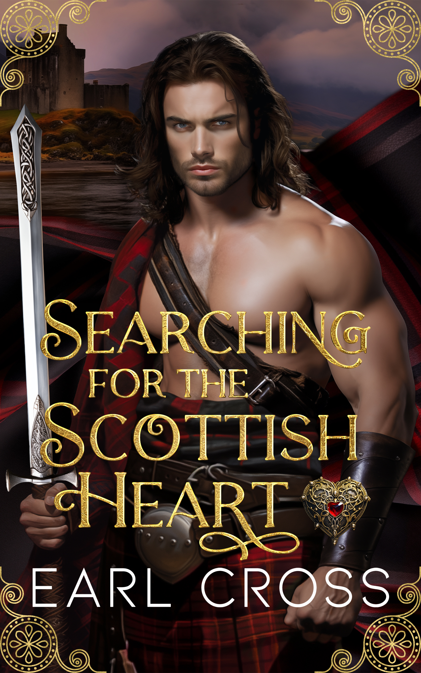 Book cover for Searching For The Scottish Heart by Earl Cross