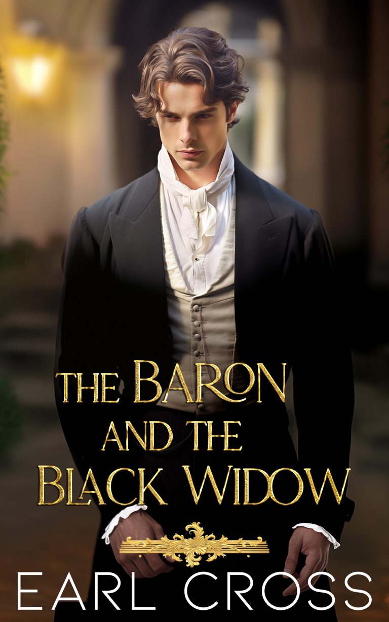 Book cover for The Baron And The Black Widow by Earl Cross